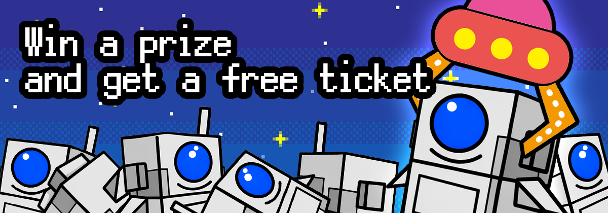 Get a Free Play Ticket When You Win a Prize!