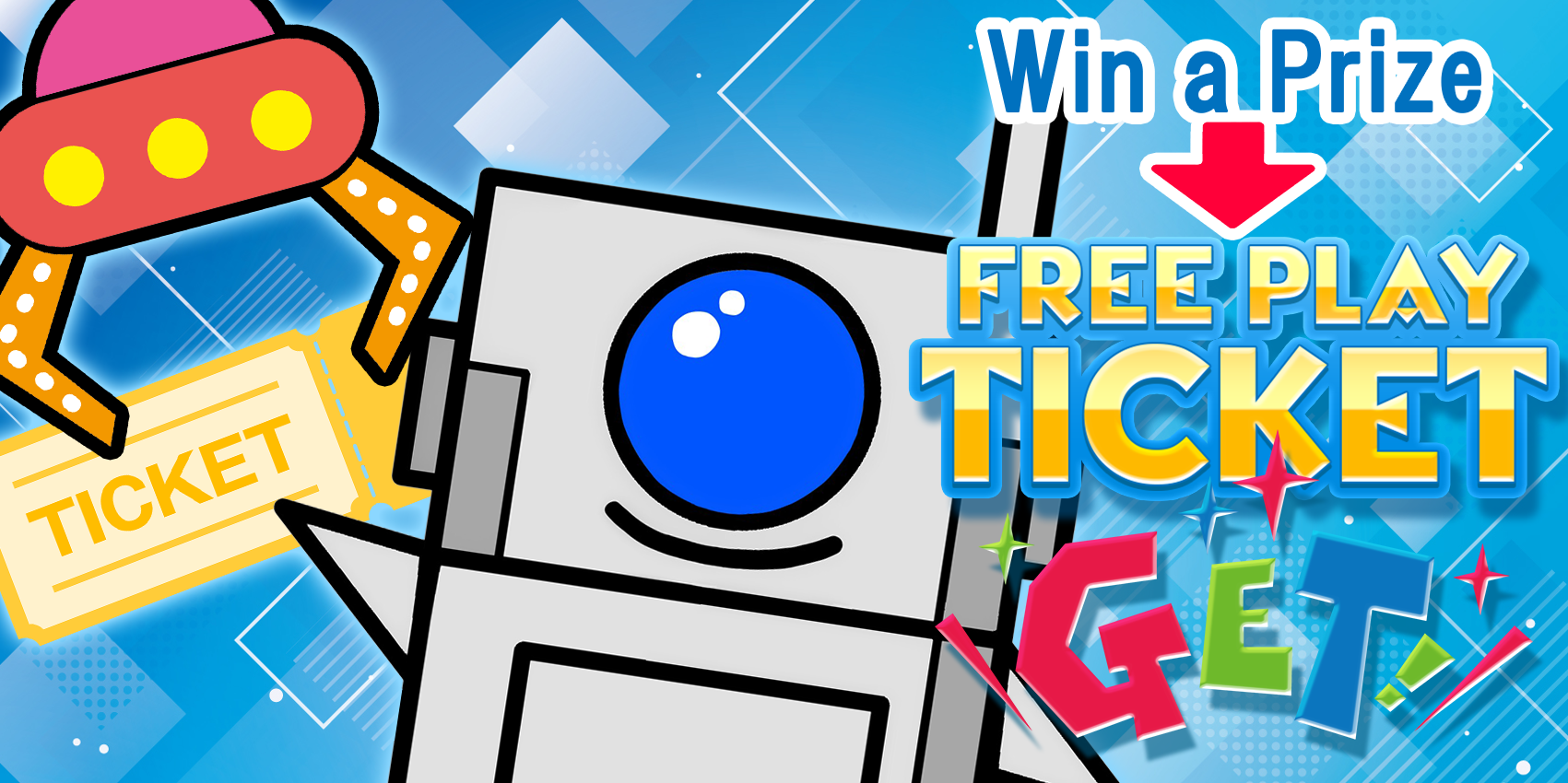 Win a Prize and Get a Free Play Ticket!